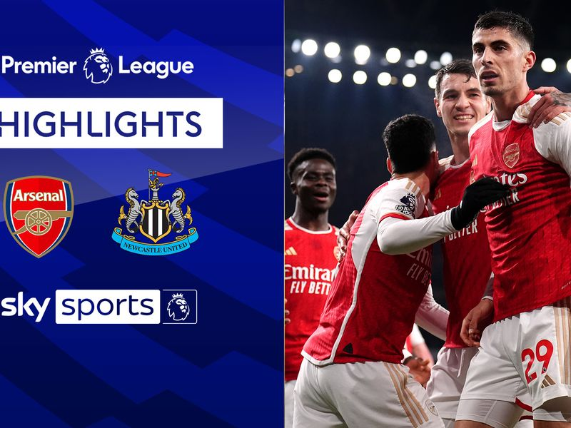 Arsenal vs Newcastle United vandt en stor sejr, Arsenal spillede så dominerende